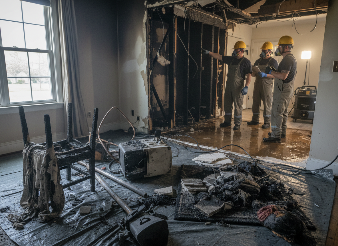 Cost Variables for Fire Damage Restoration in Clinton