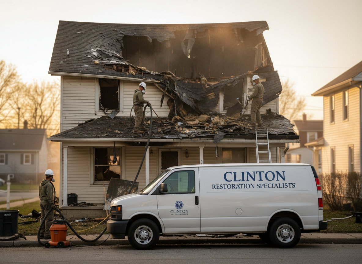 Fire Damage Restoration by Fire Damage Restoration Clinton in Clinton, WA