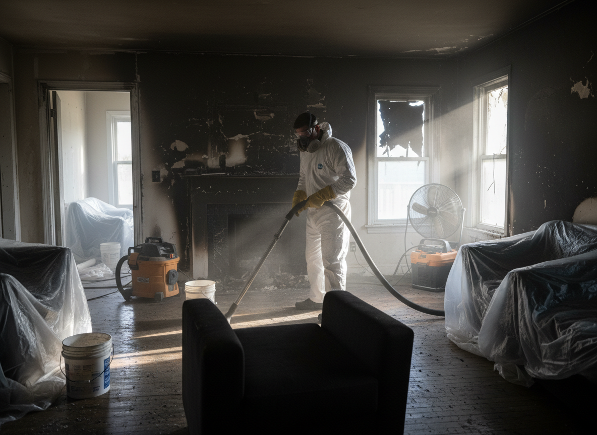 Fire and Smoke Damage Restoration in Clinton, WA