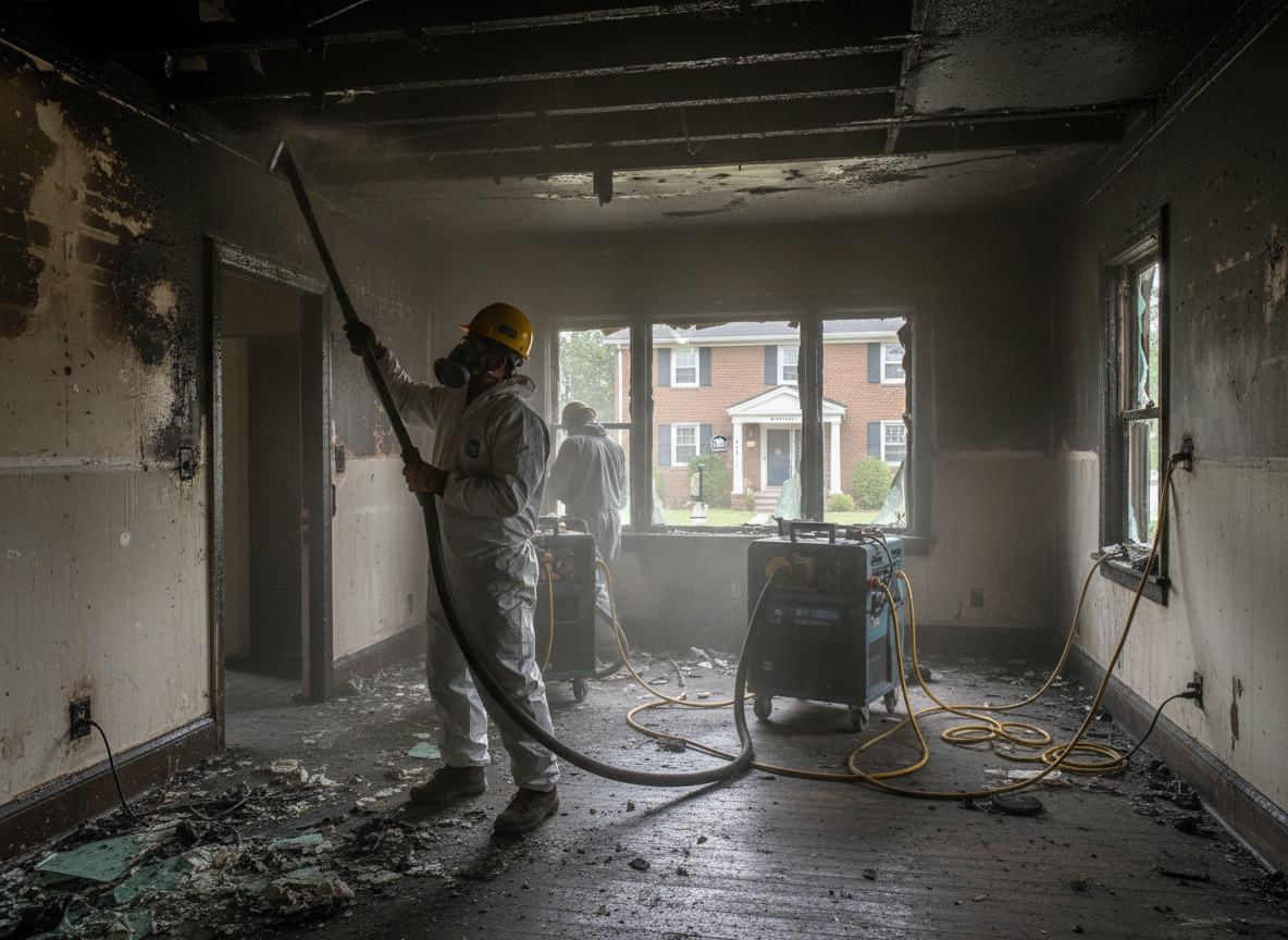 Fire Damage Restoration in Oak Harbor