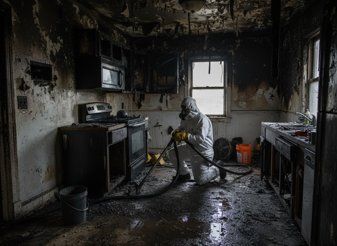 Fire Damage Restoration in Everett