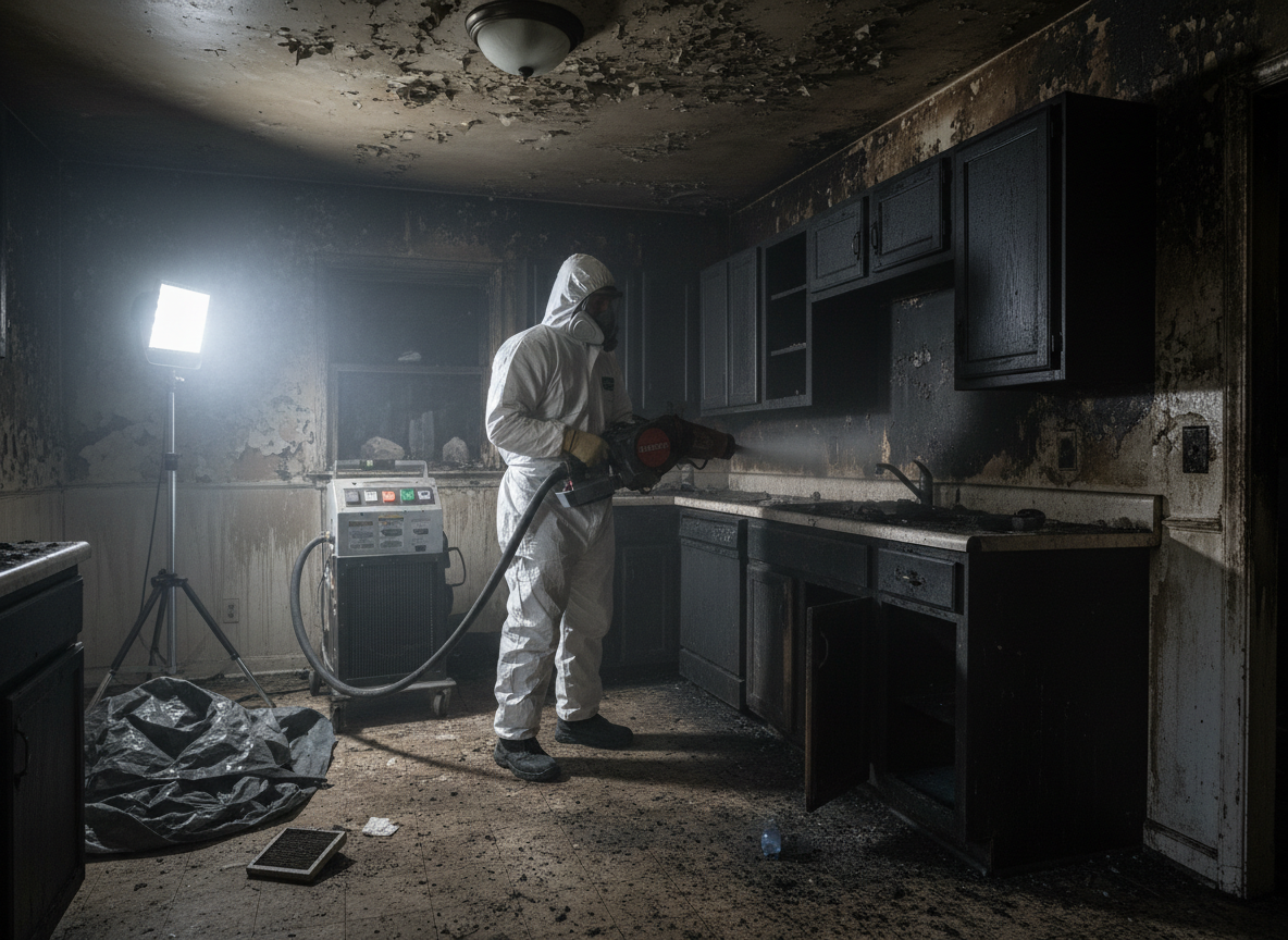 Smoke Damage Restoration in Clinton, WA